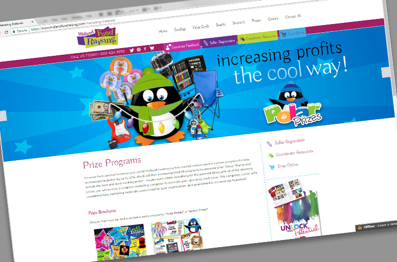 Midland Fundraising Web Design 3
